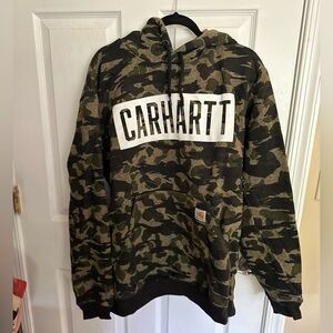 Carhartt camo hoodie